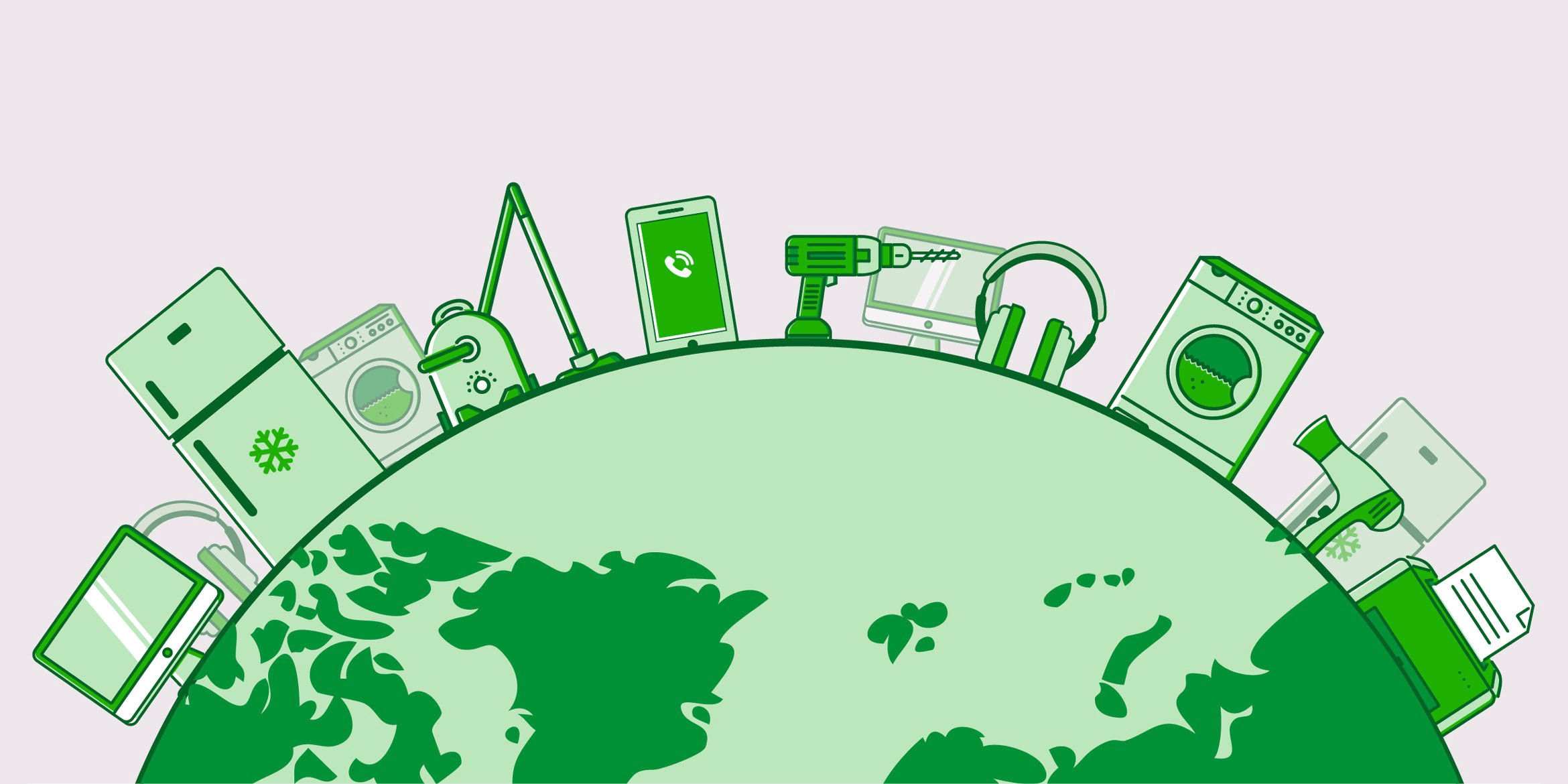 Équipements recyclés